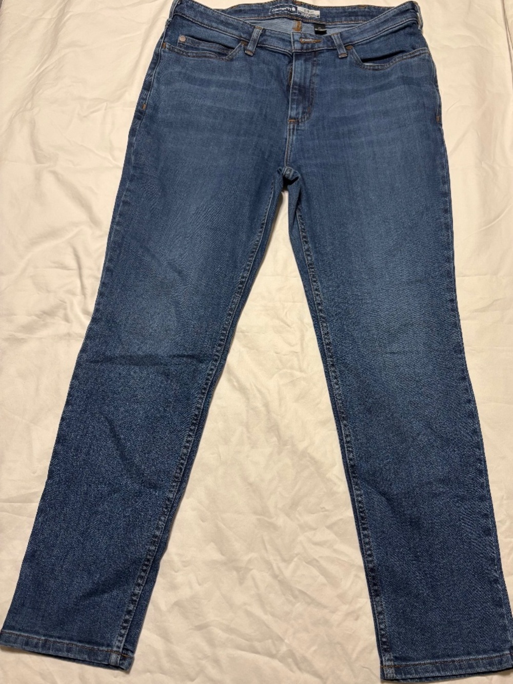 NWOT Carhartt Women’s Slim Fit Denim Jeans | Size 12 Short